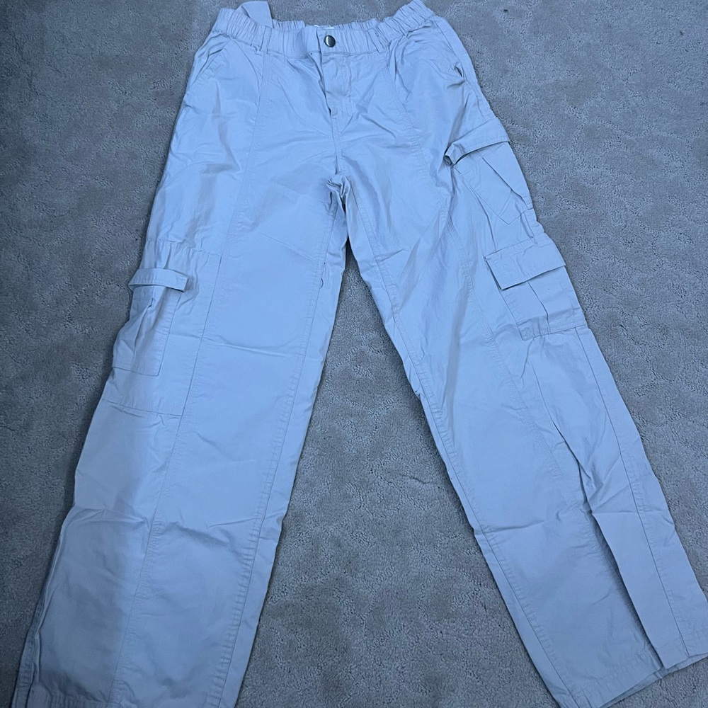 cream cargo pants